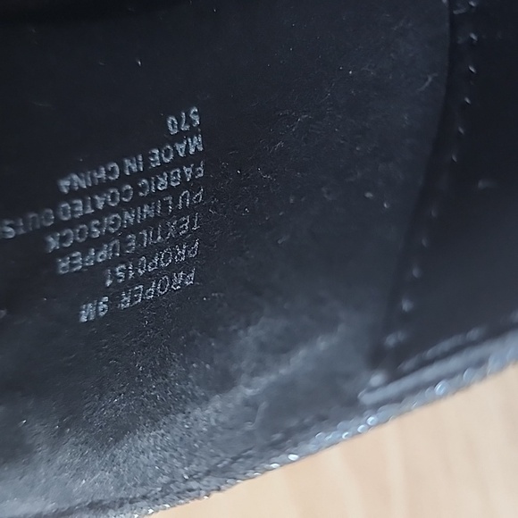 Steve Madden Proper Sequin Studded Gunmetal Silver Heel Size 9 NWOT - Picture 8 of 12